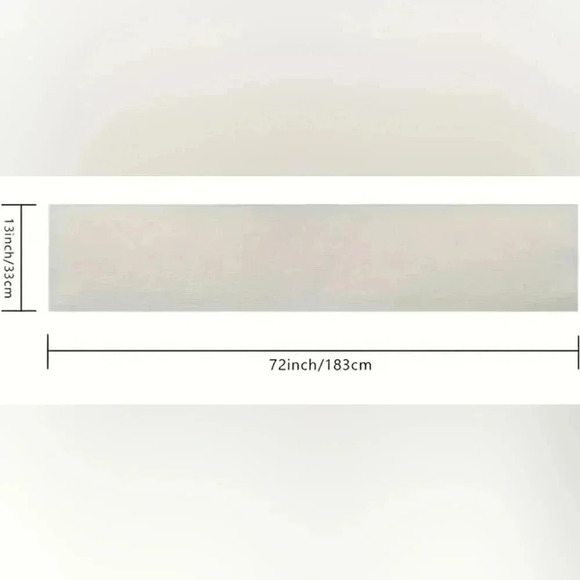 Holiday Pink Christmas Linen Snowman Table Runner - Picture 3 of 3